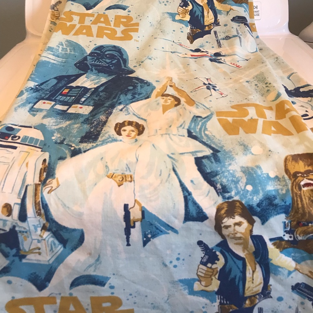 Vintage 1970’s Star Wars Flat Twin Sheet
